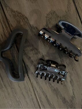 Target Black Hair Claw Clip Trio